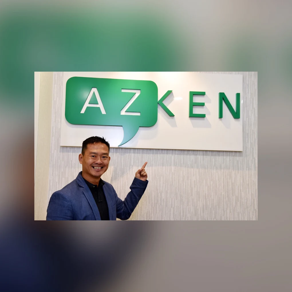 Mr Ken Lim, founder of AZKEN